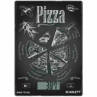 Весы кухонные SCARLETT SC-KS57P66 пицца Scarlett