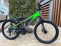 Велосипед подростковый Fushi ярость 24 зеленый