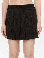 Плиссированная юбка стандартного кроя Versace Jeans Couture, черный