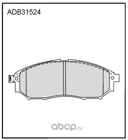 Колодки перед adb31524 Murana Navara Pathfinder