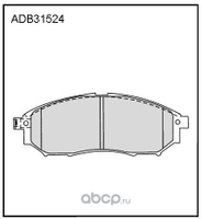 Колодки перед adb31524 Murana Navara Pathfinder