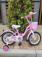 Велосипед детский Nameless Lady 14 розовый