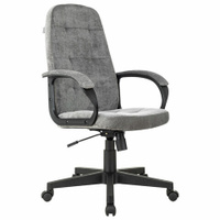 Кресло офисное CH-002, ткань, серое