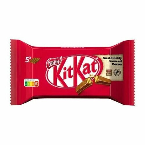 KitKat, Хрустящяя вафля в шоколадe, 5 шт х 41,5г