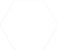 Керамогранит Basic Hex.25 White 25x22 Basic hex.25