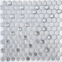 Мозаика Alchimia - Argento grani hexagon 30х30