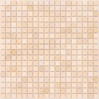 Мозаика Pietrine - Botticino полир 30.5x30.5 Pietrine 4 mm