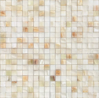 Мозаика Pietrine - Onice Jade Bianco полир 30.5x30.5 Pietrine 7 mm