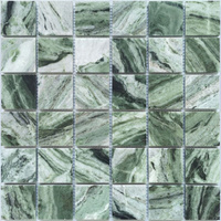Мозаика Pietrine - Onice Verde oliva полир 30.5x30.5 Pietrine 7 mm
