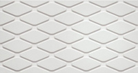 Керамогранит 3d White Rhombus Matt 30.5x56 3D White
