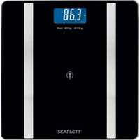 Напольные весы Scarlett SC-BS33ED110, до 180кг, цвет: черный