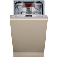 Встраиваемая посудомоечная машина NEFF S857ZMX03E, узкая, ширина 44.8см, полновстраиваемая, загрузка 10 комплектов
