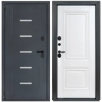 Дверь входная металлическая Порта Т-1 88x205 см левая белый PORTIKA Порта Т1 105/ПТА32.2