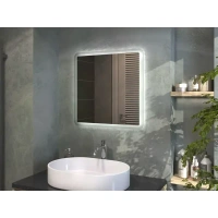Зеркало для ванной Vigo Vento Comfort 60x60 см с подсветкой датчиком и обогревом VIGO 007 Vento