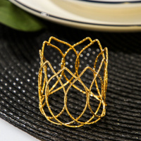 Кольцо для салфетки noble, 4,5×4 см, цвет золотой No brand