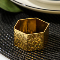 Кольцо для салфетки noble, 5×4×2,5 см, цвет золотой No brand