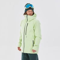 Лыжная куртка мужская - FR Patrol неоновый желтый WEDZE, цвет gelb