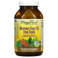 MegaFood комплекс витаминов и микроэлементов для женщин старше 55 лет для приема один раз в день 120 таблеток