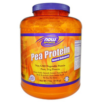 Now Foods Гороховый протеин для спортсменов натуральный вкус без ароматизаторов 7 фунтов (3175 г) (Discontinued Item)