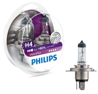 Лампа Филипс H4 Vision Plus +60% 12V 12342VP B1 39934930