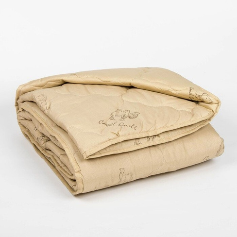 Одеяло Адамас 'Верблюжья шерсть', размер 140х205 ± 5 см, 300гр/м2, чехол п/э