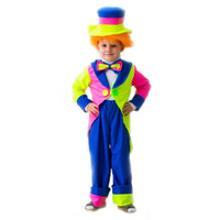 Карнавальный костюм 'Клоун в шляпе', 3-5 лет, рост 104-116 см