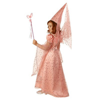 Карнавальный костюм 'Сказочная фея', р. 34, рост 134 см, цвет розовый