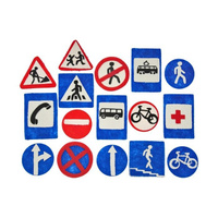 Набор дидактический 'Дорожные знаки', 11 деталей
