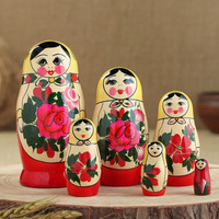 Матрёшка 'Семёновская', 6 кукольная, высшая категория