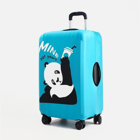 Чехол на чемодан 24', цвет голубой