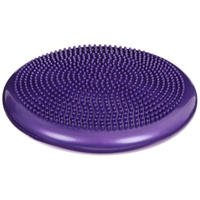 Подушка балансировочная ONLYTOP, массажная, d35 см, цвет фиолетовый