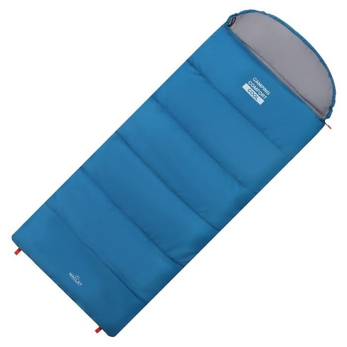 Спальный мешок maclay camping comfort cool, одеяло, 3 слоя, левый, 220х90 см, -5/+10С
