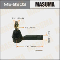 Рулевой наконечник Mazda CX-5 (KE) 11-17 "MASUMA"