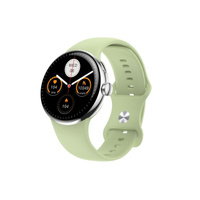 Смарт-часы Wifit Wiwatch R1, 1.3', Amoled, IP68,GPS,контроль ЧСС, 21 режим фитнеса, зеленые