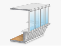 Остекление и отделка балконов (лоджий)